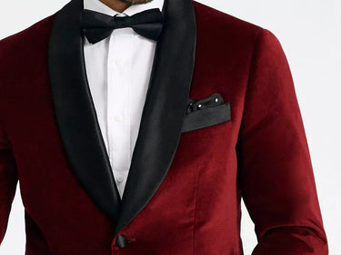 Harford Velvet Burgundy Dinner Jacket